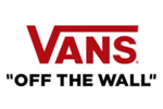 Logotipo tradicional da Vans "Off the wall"