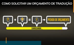 orçamento de tradução